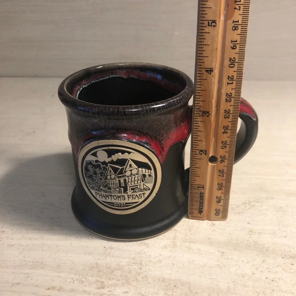 Phantom's Feast 2021 Ceramic Mug Grey Fox Pottery Minnesota Renaissance